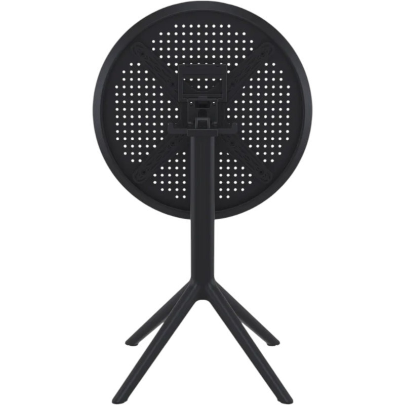 Стол уличный круглый складной Siesta Sky Folding Table 60 (черный)