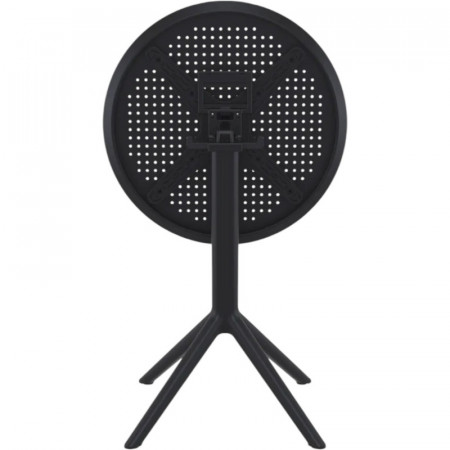 Стол уличный круглый складной Siesta Sky Folding Table 60 (черный)