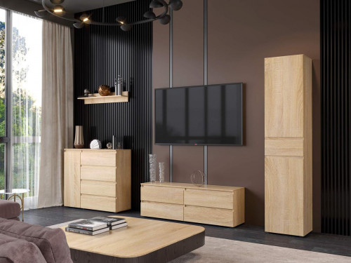 Комплект в гостиную EVR- Лайт-2 дуб Сонома