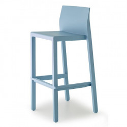 Стул барный VLL- SCAB Kate 2344 (светло-голубой, светло-серый)