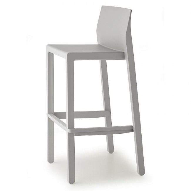 Стул барный VLL- SCAB Kate 2344 (светло-голубой, светло-серый)