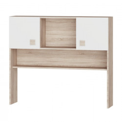 Надстройка для стола EVR-  Соната дуб Сонома + белый