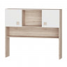 Надстройка для стола EVR-  Соната дуб Сонома + белый