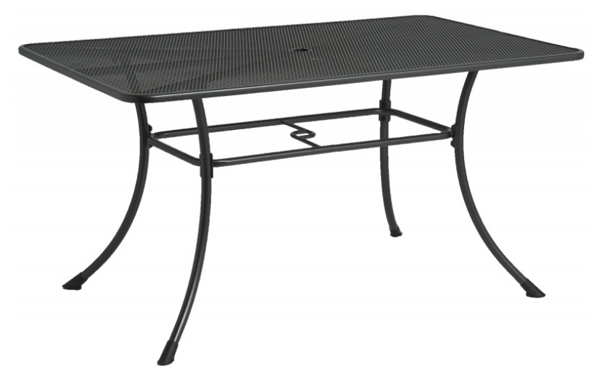 Стол металлический Alexander Rose TEA- PORTOFINO TABLE 1.45M X 0.9M 