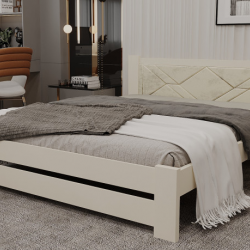 Кровать двуспальная с мягким изголовьем ViA- Верона 160х200 см