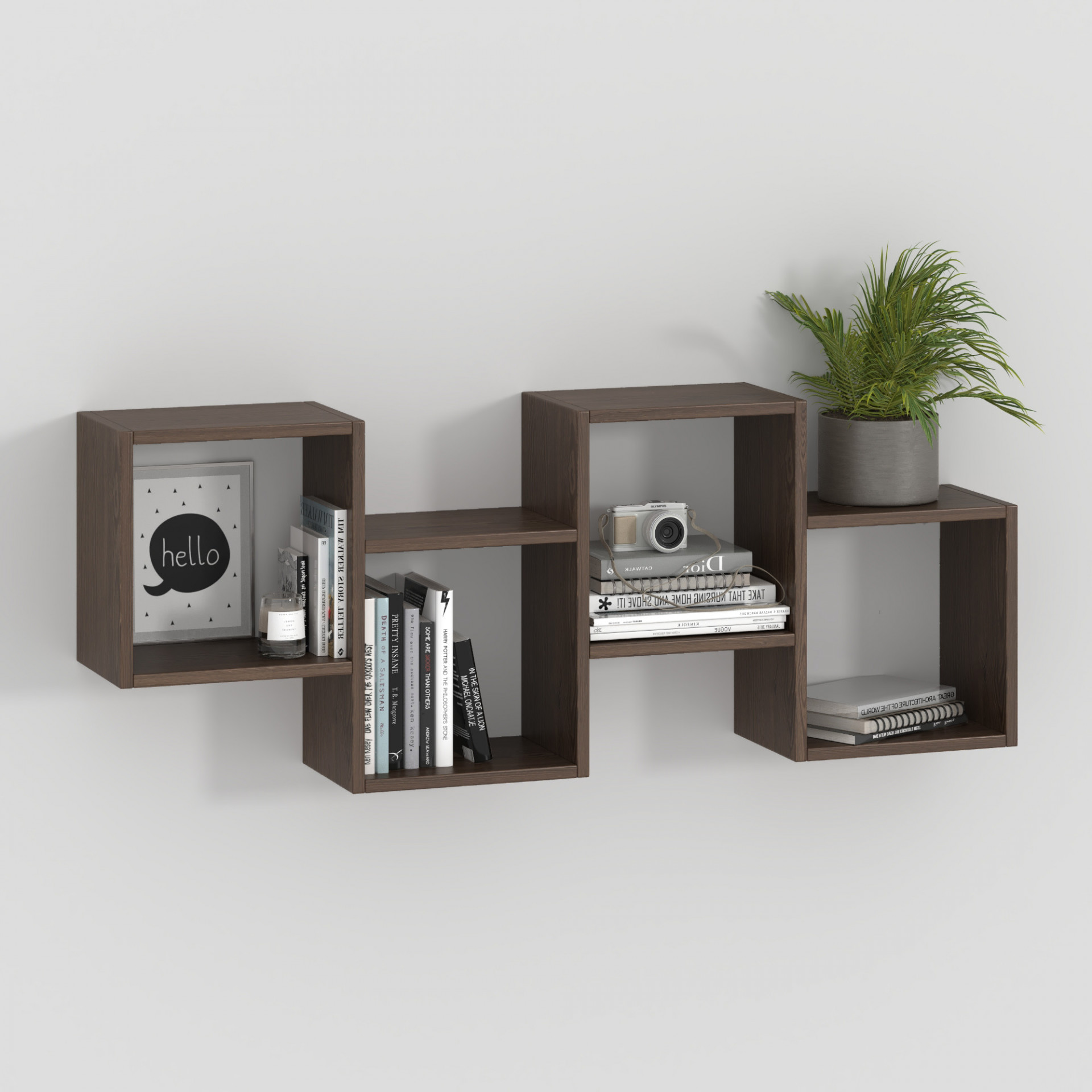 Полка для книг 44х115х20 см KOD- ПК-1