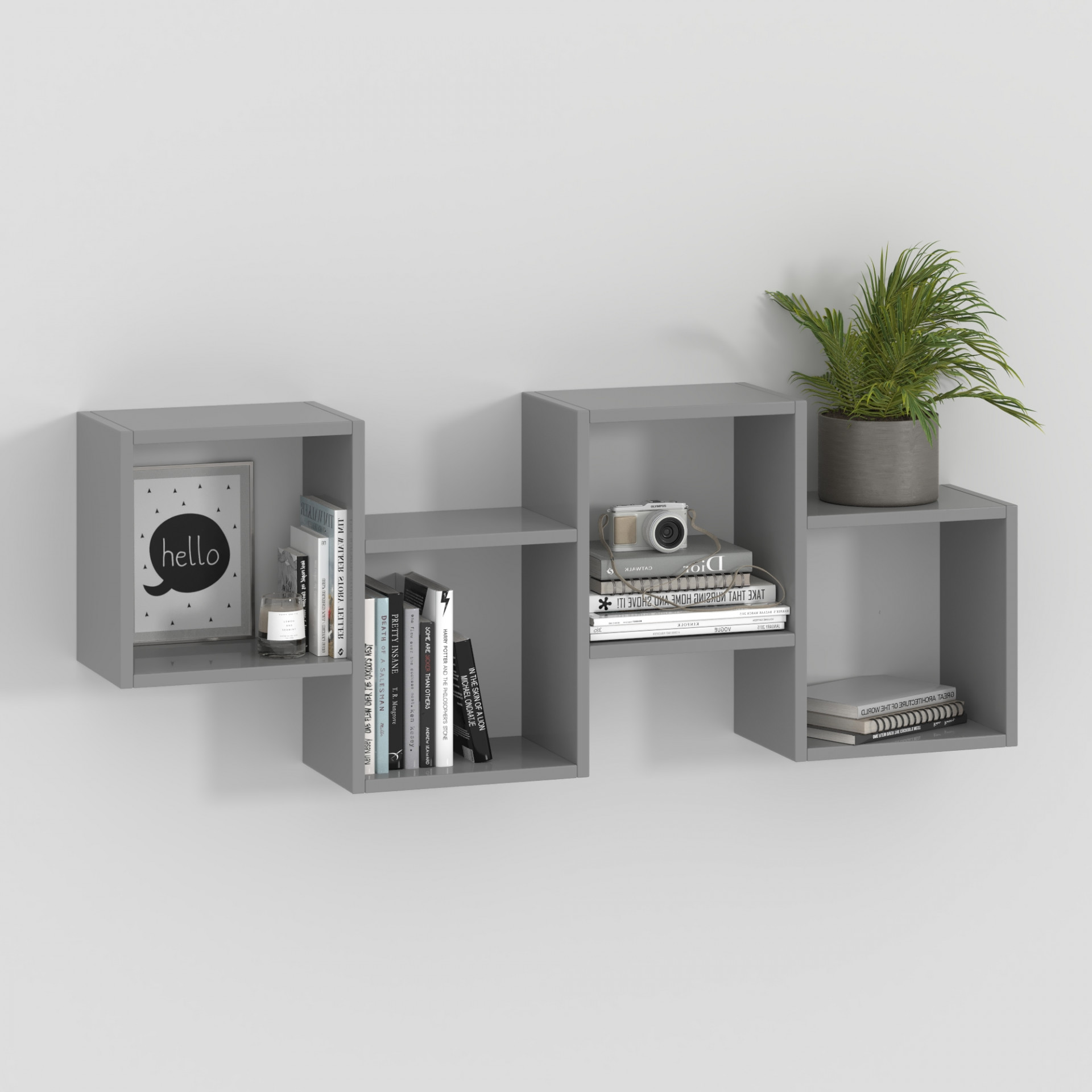 Полка для книг 44х115х20 см KOD- ПК-1