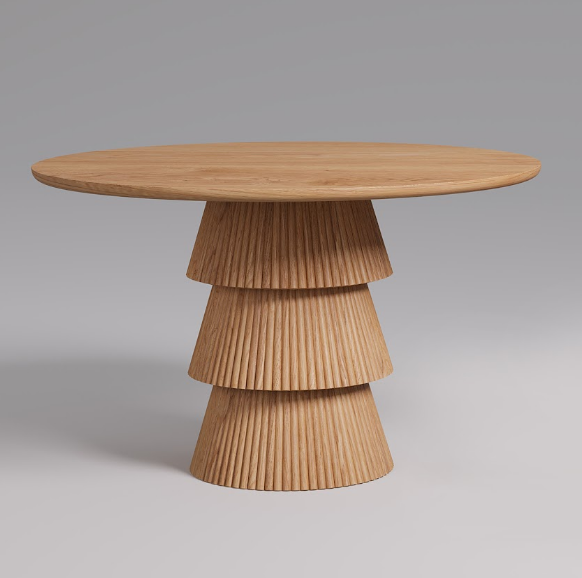 Стол обеденный деревянный Tivoli Стриха диаметр 1300