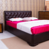 Кровать OLP- Милена (мягкая спинка, прошивка ромбы)