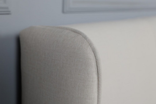 Кровать двухспальная с подъемным механизмом TOP- Лагуна Бежевый, Темно-бежевый, Молочный