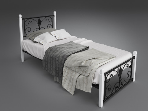 Кровать на деревянных ногах TNR- Крокус (мини) 190/200х80/90 см