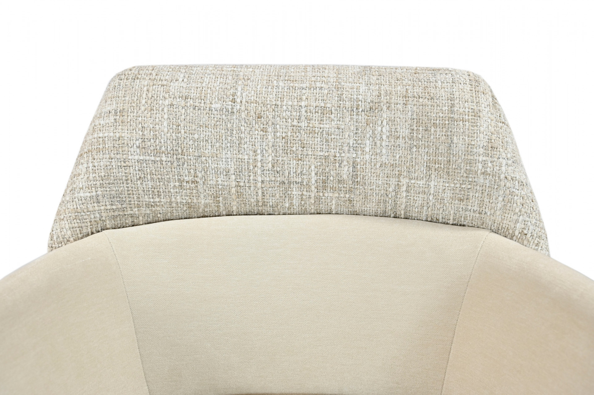 Стул обеденный модерн VTR- R-165 поворотный (тофу/капучино)    