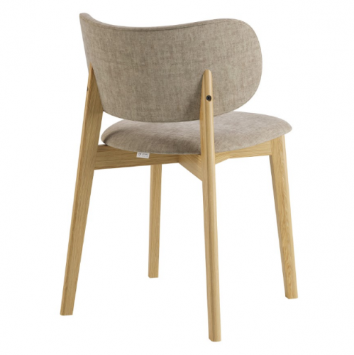 Стул обеденный LVK- Hawk массив дуба (натуральный дуб)  