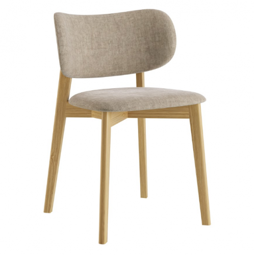 Стул обеденный LVK- Hawk массив дуба (натуральный дуб)  