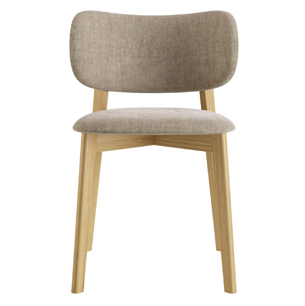 Стул обеденный LVK- Hawk массив дуба (натуральный дуб)  