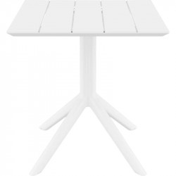 Стол уличный Siesta Paris Table 70 (белый)