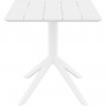 Стол уличный Siesta Paris Table 70 (белый)