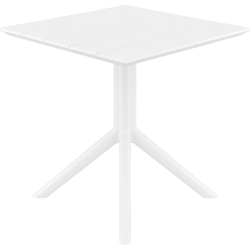 Стол уличный Siesta Paris Table 70 (белый)