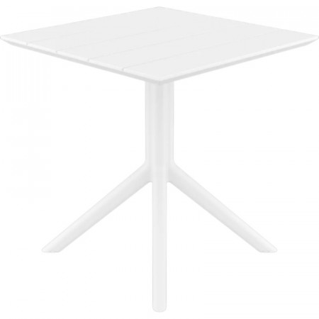 Стол уличный Siesta Paris Table 70 (белый)
