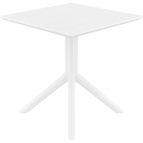 Стол уличный Siesta Paris Table 70 (белый)