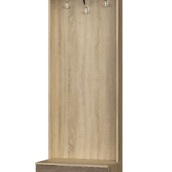 Вешалка напольная в прихожую EVR- Бриз дуб Сонома + трюфель