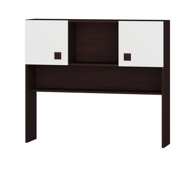 Надстройка для стола EVR- Соната венге + белый