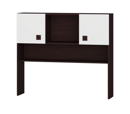 Надстройка для стола EVR- Соната венге + белый