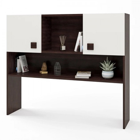 Надстройка для стола EVR- Соната венге + белый