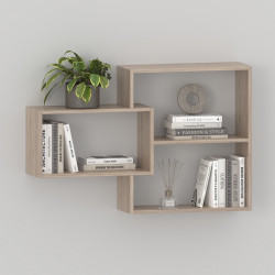 Полка для книг 66х104х22 см KOD- ПК-2