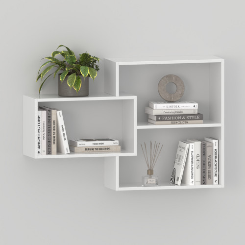 Полка для книг 66х104х22 см KOD- ПК-2