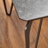 Стол обеденный модерн PL- Halmar GREYSON (стекло+керамика)