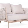 Дизайнерский двухместный диван лаунж PRA- Шарф