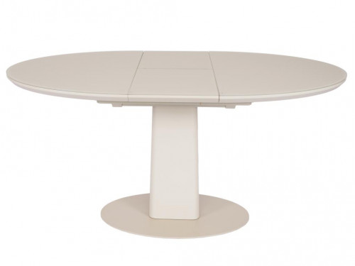 Стол обеденный Avn- HT3709 120-155x85 Glass Cappuccino