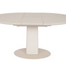 Стол обеденный Avn- HT3709 120-155x85 Glass Cappuccino