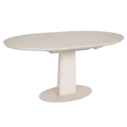 Стол обеденный Avn- HT3709 120-155x85 Glass Cappuccino