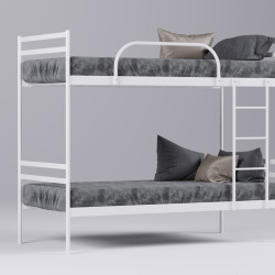Кровать двухъярусная металлическая MTM- Comfort Duo