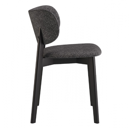 Стул обеденный LVK- Hawk массив ясеня (черный)  