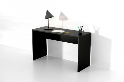 Письменный стол без тумбы Helvetia AGAPI 24W3LZ03 (черный оникс)