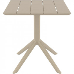 Стол уличный Siesta Paris Table 70 (бежевый)