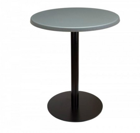 Столешница круглая VLL- Topalit (матовое серебро)