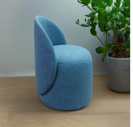 Пуф Mil- Milana со спинкой 40х44х68, Синий