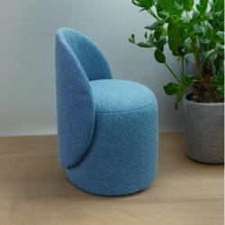 Пуф Mil- Milana со спинкой 40х44х68, Синий