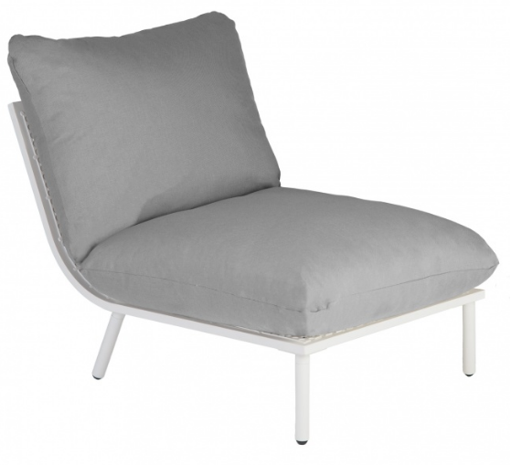 Комплект для отдыха из металла Alexander Rose TEA- BEACH LOUNGE угловой диван + 2 столика