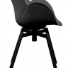 Кресло из полипропилена CON- SPIDER черный