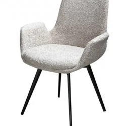 Стул обеденный TOP- Дюк (серый, бежевый букле) 