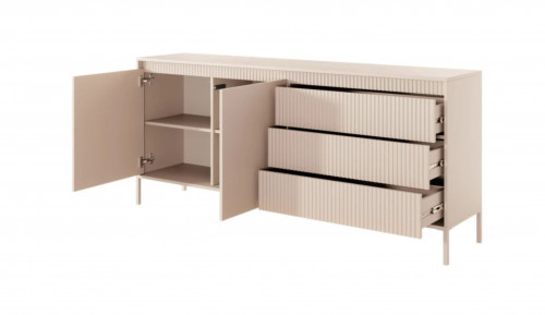 Комод Perfect Home Сенсо/Senso 2-дверный с 3 ящиками 2D3S/187 Беж