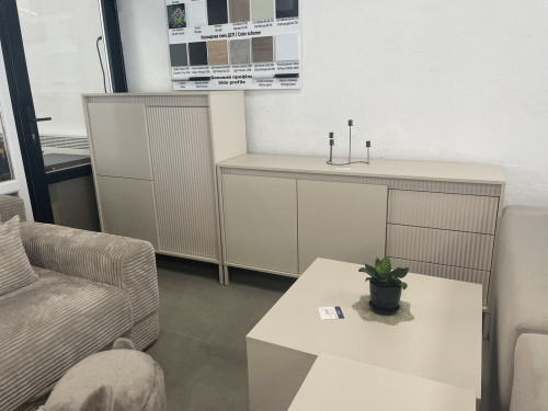 Комод Perfect Home Сенсо/Senso 2-дверный с 3 ящиками 2D3S/187 Беж