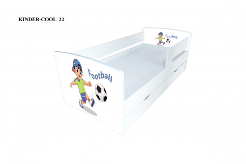 Детская кровать с ящиком VRN-  KINDER-COOL для мальчиков
