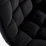 Стул барный HALMAR H-120 черный​/золотой
