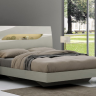 Кровать двуспальная SMS- TORONTO (серый глянец)